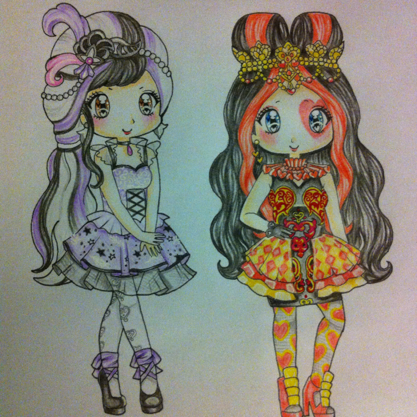 1360x1360 Apple White From Ever After High - Ever After High Drawings