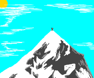 300x250 the tippy top of mt everest drawing - Everest Drawing