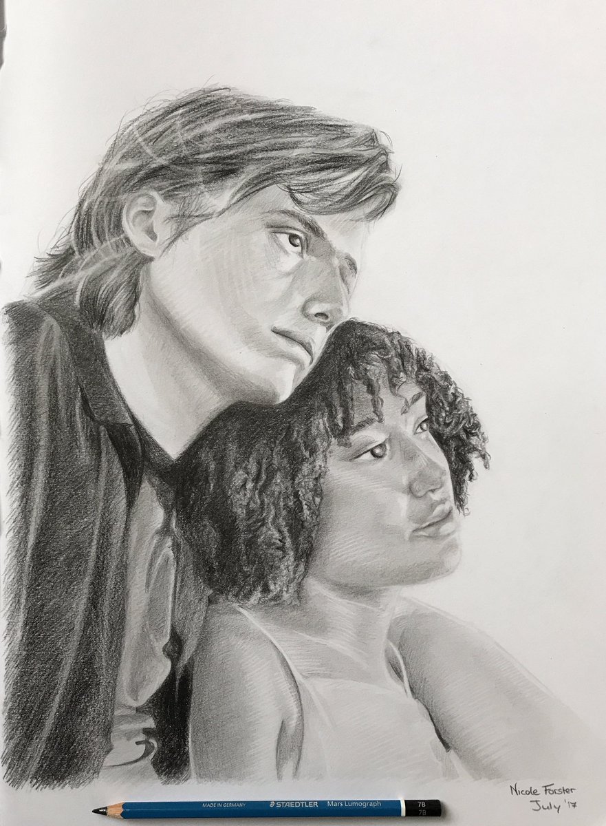 881x1200 Nicole Forster On Twitter My Drawing Of Maddy And Olly - Everything Drawing