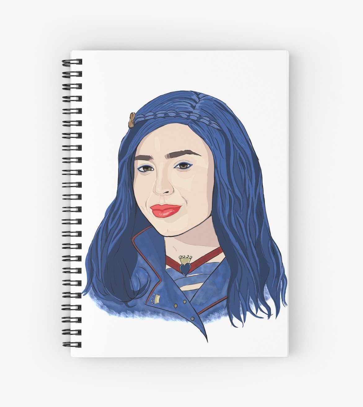 1171x1313 Evie Descendants Spiral Notebooks - Evie Descendants Drawing