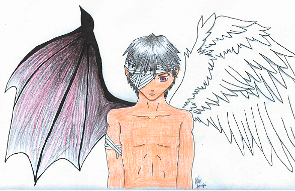 587x380 Evil Angel Onelonelyotaku - Evil Angel Drawing
