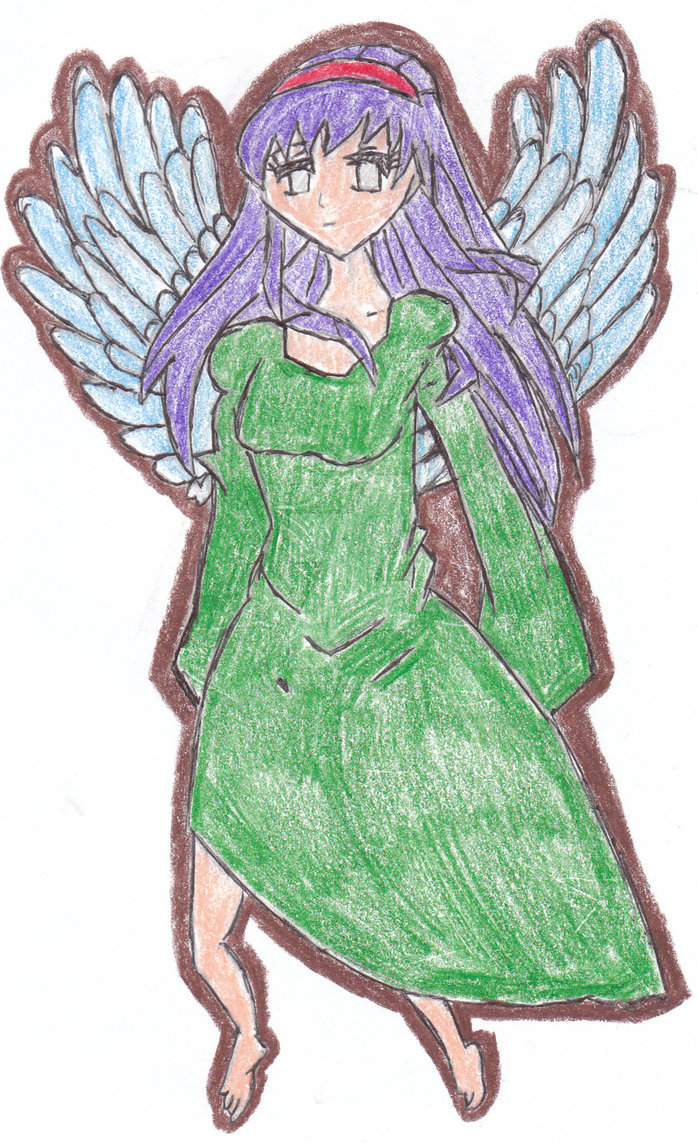 698x1143 My 'evil Angel' Drawing - Evil Angel Drawing