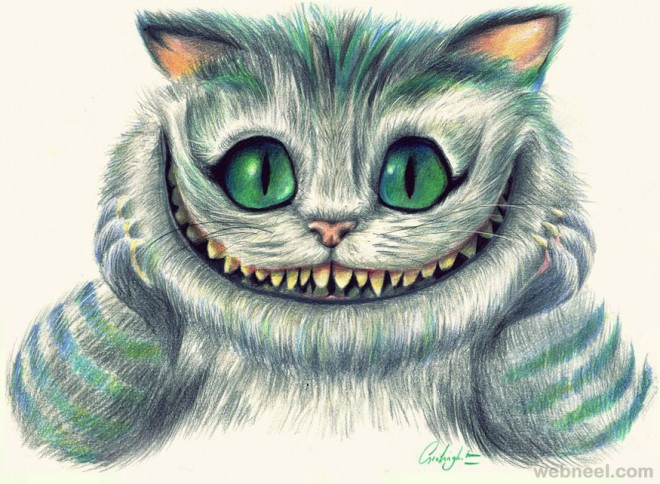 660x484 Evil Cat Drawing - Evil Cat Drawing