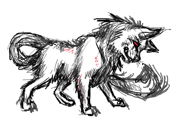 602x452 The Evil Cat - Evil Cat Drawing