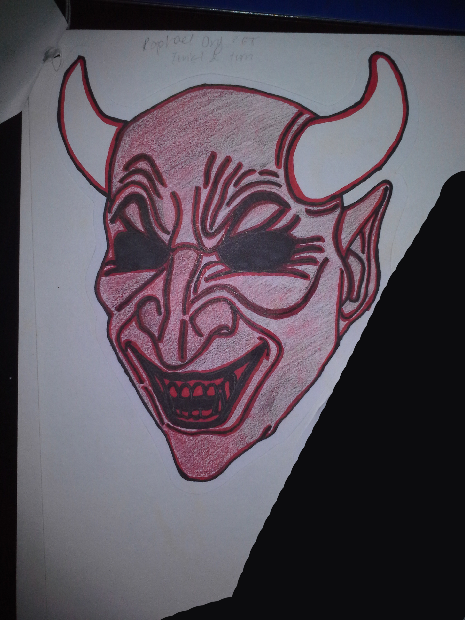 Evil Demon Drawings at PaintingValley.com | Explore collection of Evil ...