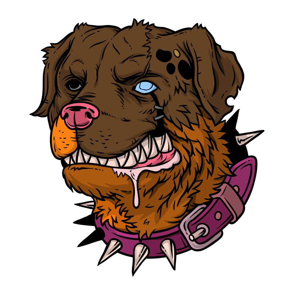 1024x1024 Evil Dog Drawings - Evil Dog Drawing