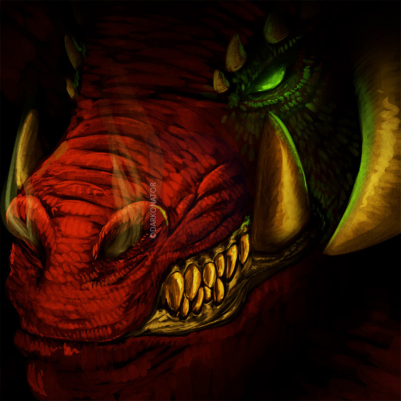 800x800 How To Draw An Evil Dragon, Step - Evil Dragon Drawing