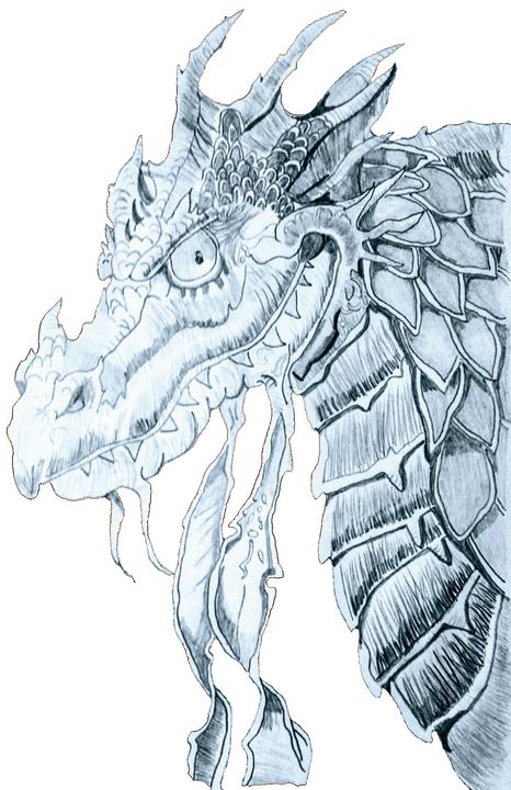 466x720 The Evil Dragon - Evil Dragon Drawing
