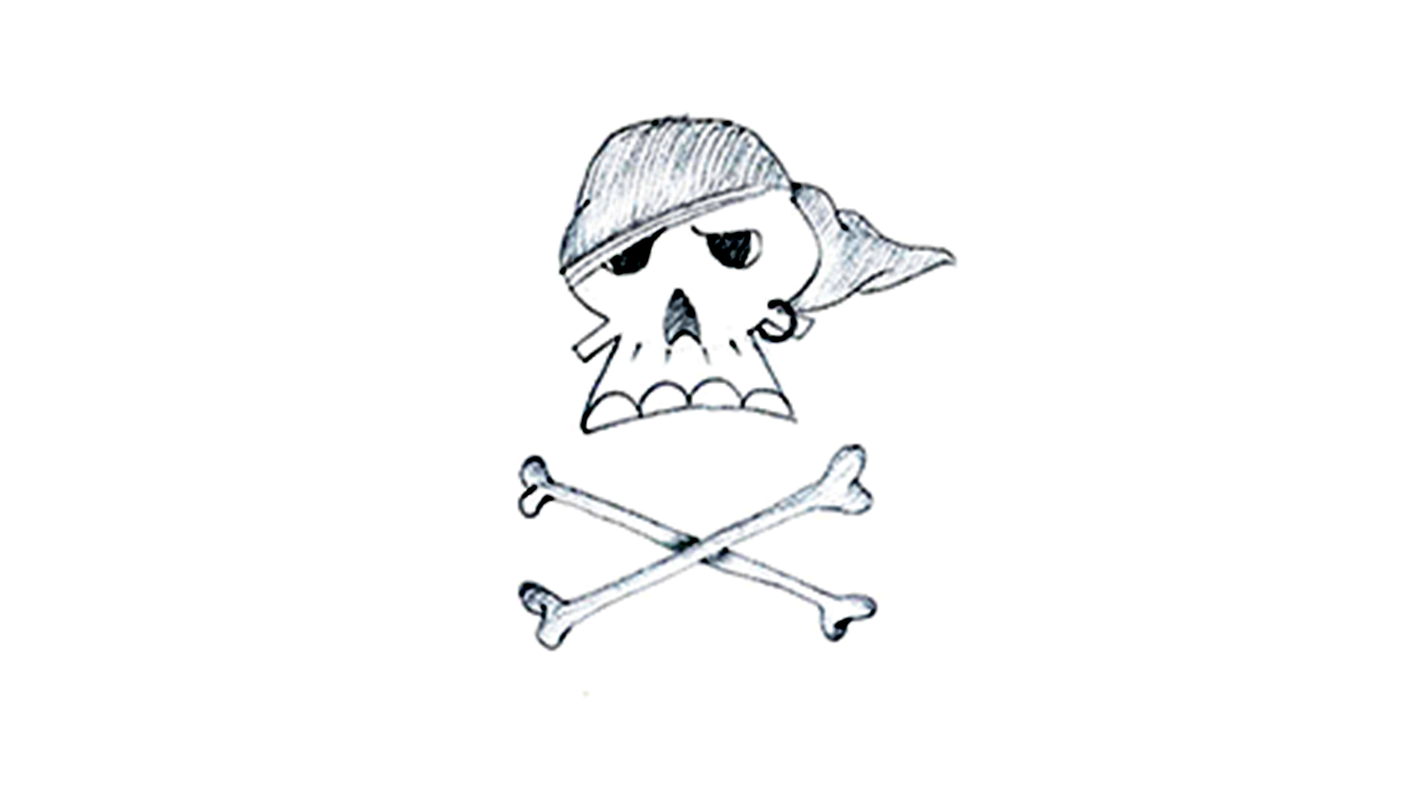 1280x720 This Will Help You Create Very Cool Evil Skull Drawings - Evil Drawings