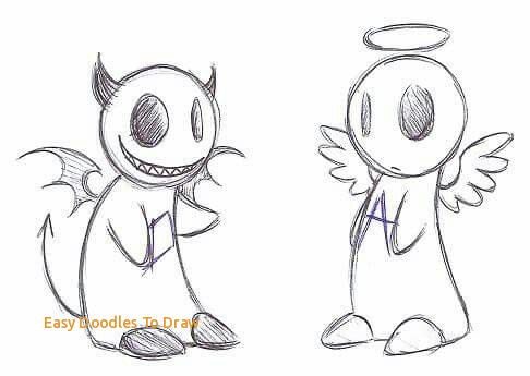 486x345 Easy Doodles To Draw Good Vs Evil Ics Drawings - Evil Drawings