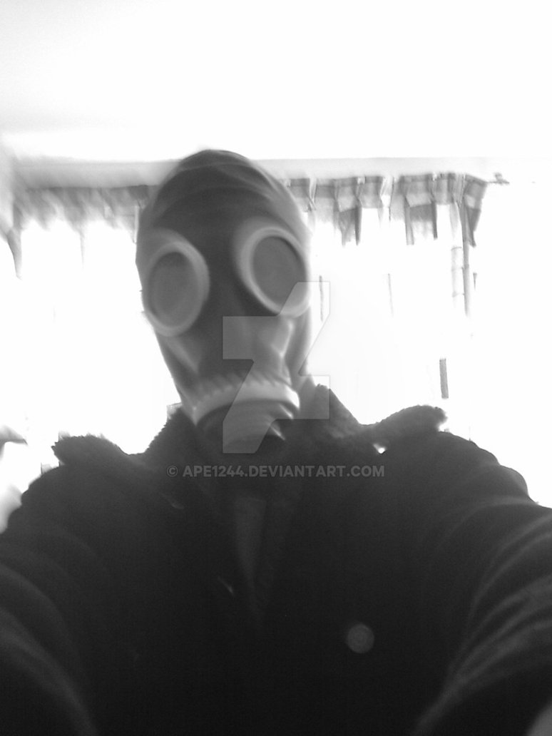 774x1032 Evil Gas Mask Drawing - Evil Gas Mask Drawing