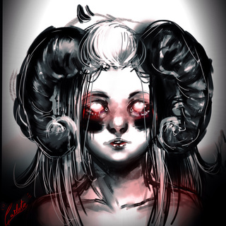 320x320 Soco Fanart - Evil Girl Drawing