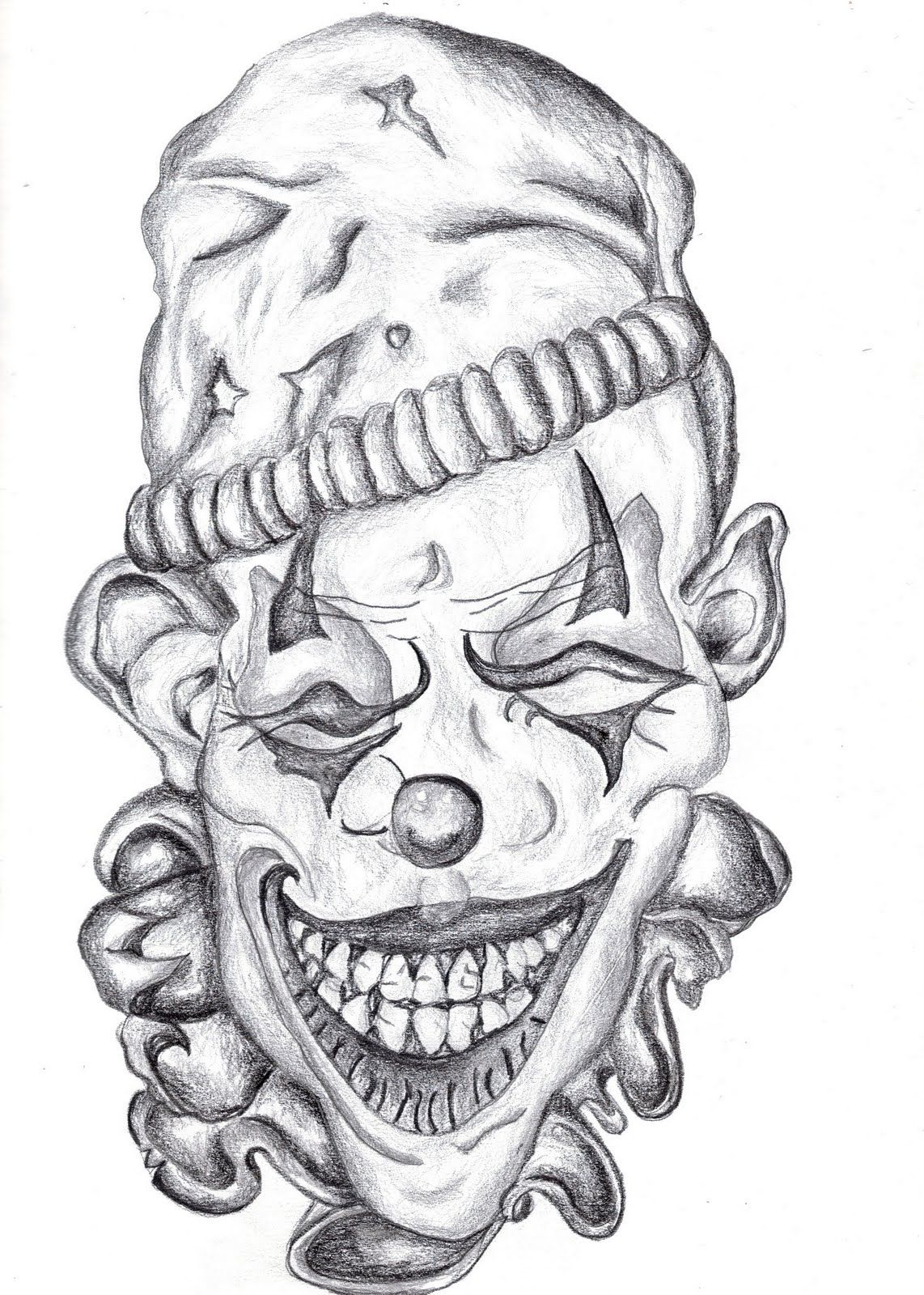 1142x1600 Jester Evil Joker Drawings Art A Holic Chelsea Paintings - Evil Joker Drawing
