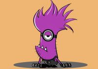 200x140 Evil Minion Lego Despicable Me Coloring Pages Printable Coloring - Evil Minion Drawing