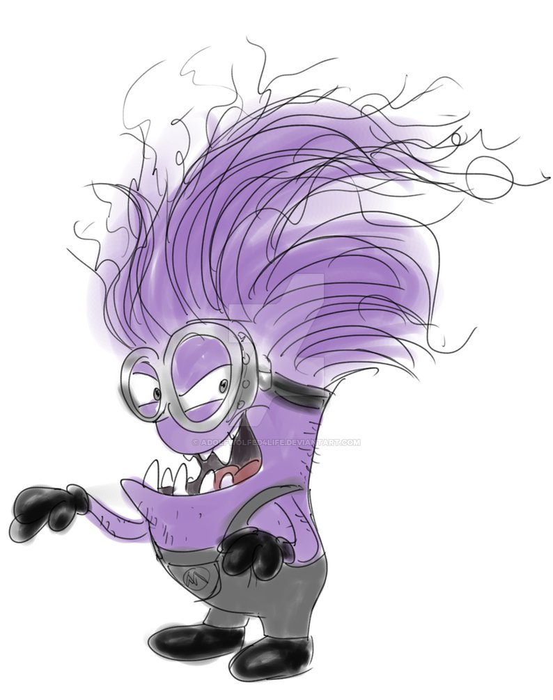 794x1006 Evil Minion - Evil Minion Drawing