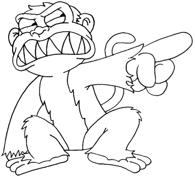 400x360 How To Draw The Evil Monkey From Family Guy Drawing Tutorial - Evil Monkey Drawing
