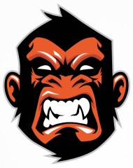 190x240 Face The Evil Monkey Ipad Case Spreadshirt - Evil Monkey Drawing