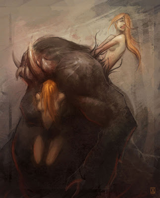 323x400 Soul Reaper Monster Tutorial Concept Art - Evil Monster Drawings