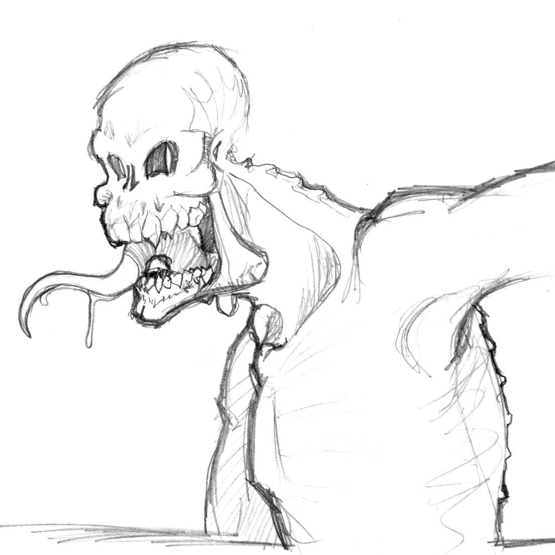 1105x1105 Reminiscences Of Evil Tamagotchi - Evil Monster Drawings