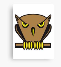 210x230 Evil Owl Drawing Canvas Prints Redbubble - Evil Owl Drawing