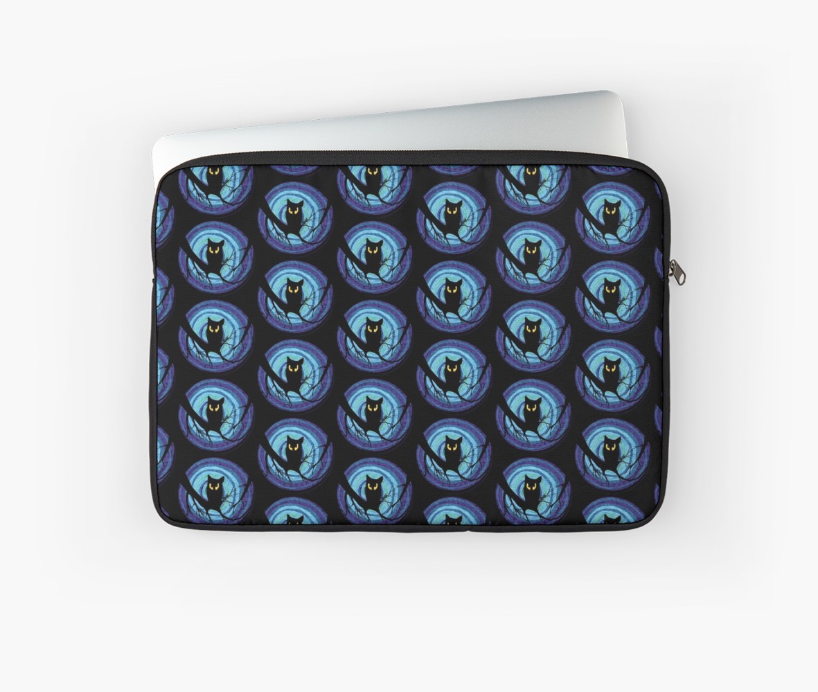 1181x999 Time For Child Stories The Evil Owl Laptop Sleeve - Evil Owl Drawing