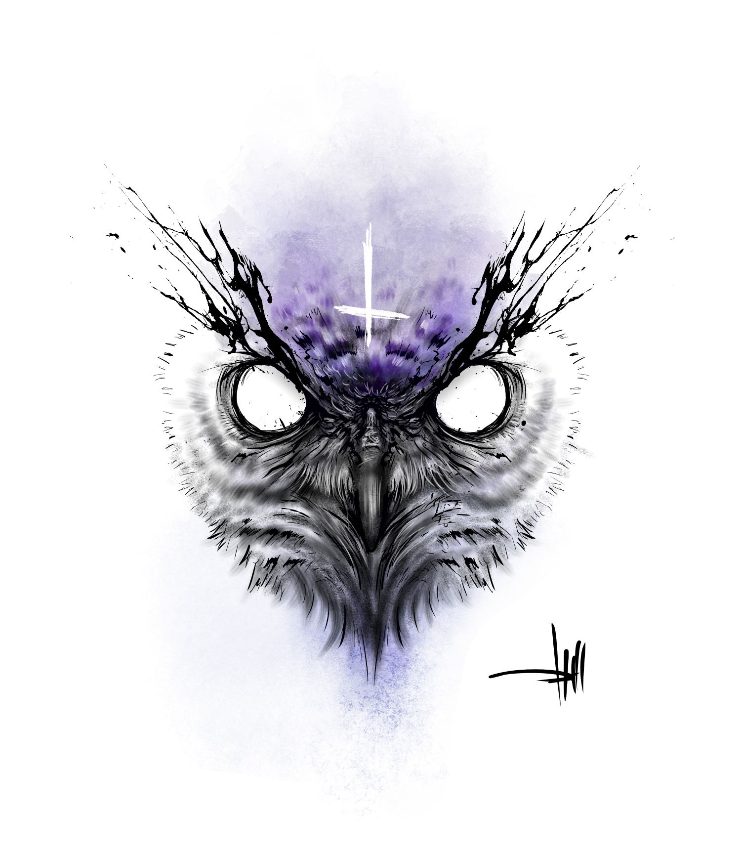 Evil Owl Drawing at Explore collection of Evil Owl