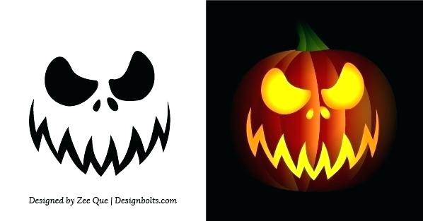 598x313 scary pumpkin carving ideas scary pumpkin scary clown pumpkin - Evil Pumpkin Drawing