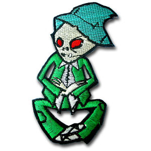300x300 Evil Scarecrow Patch Iron On Cartoon Badge Sew Devil Kid Death - Evil Scarecrow Drawings