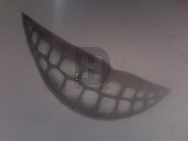 640x480 Evil Smile Drawing - Evil Smile Drawing