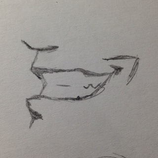 320x320 Evil Strange Mouth Please Like! - Evil Smile Drawing