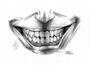 Evil Smile Drawing at PaintingValley.com | Explore collection of Evil