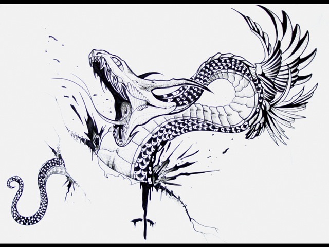 640x480 Evil Snake Attack Home Previous Next Loading Image - Evil Snake Drawing