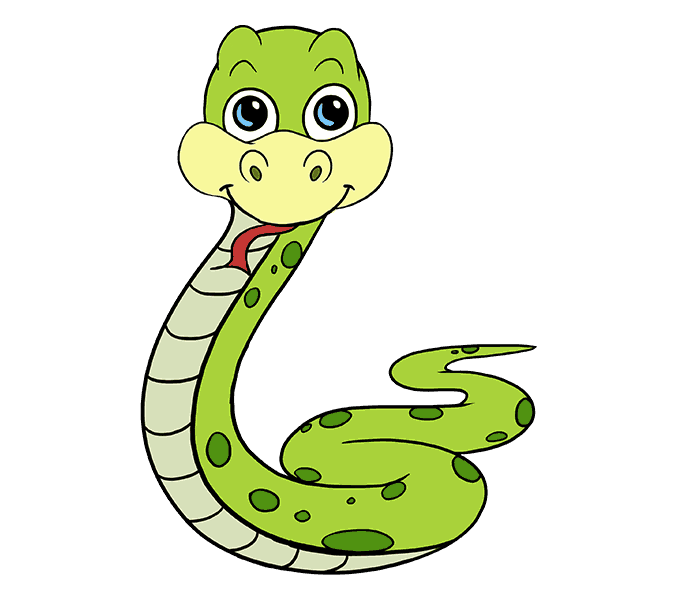 678x600 Collection Of Free Snake Transparent Cartoon Download On Ui Ex - Evil Snake Drawing