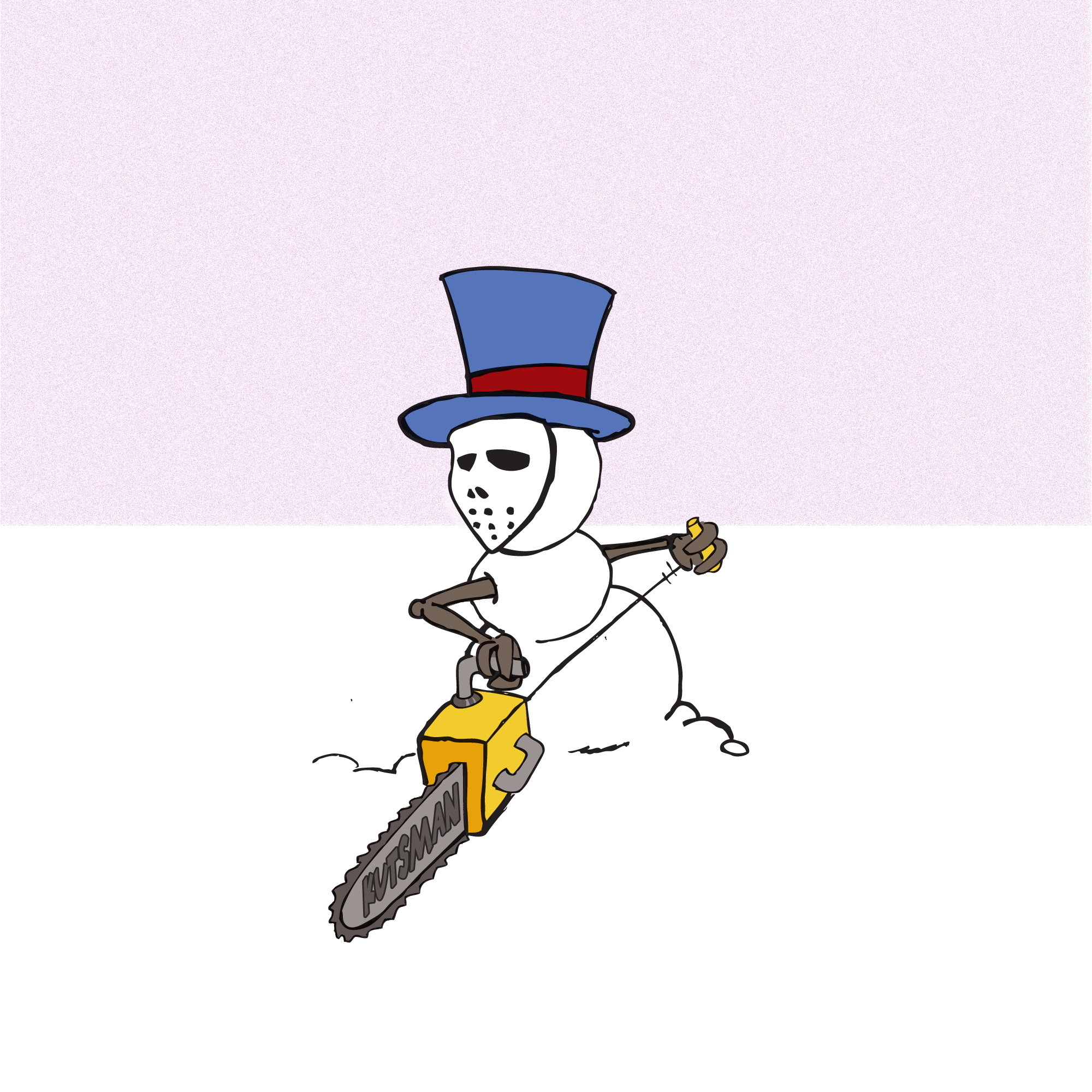 2000x2000 Evil Snowman Slouching Toward Greatness - Evil Snowman Drawing