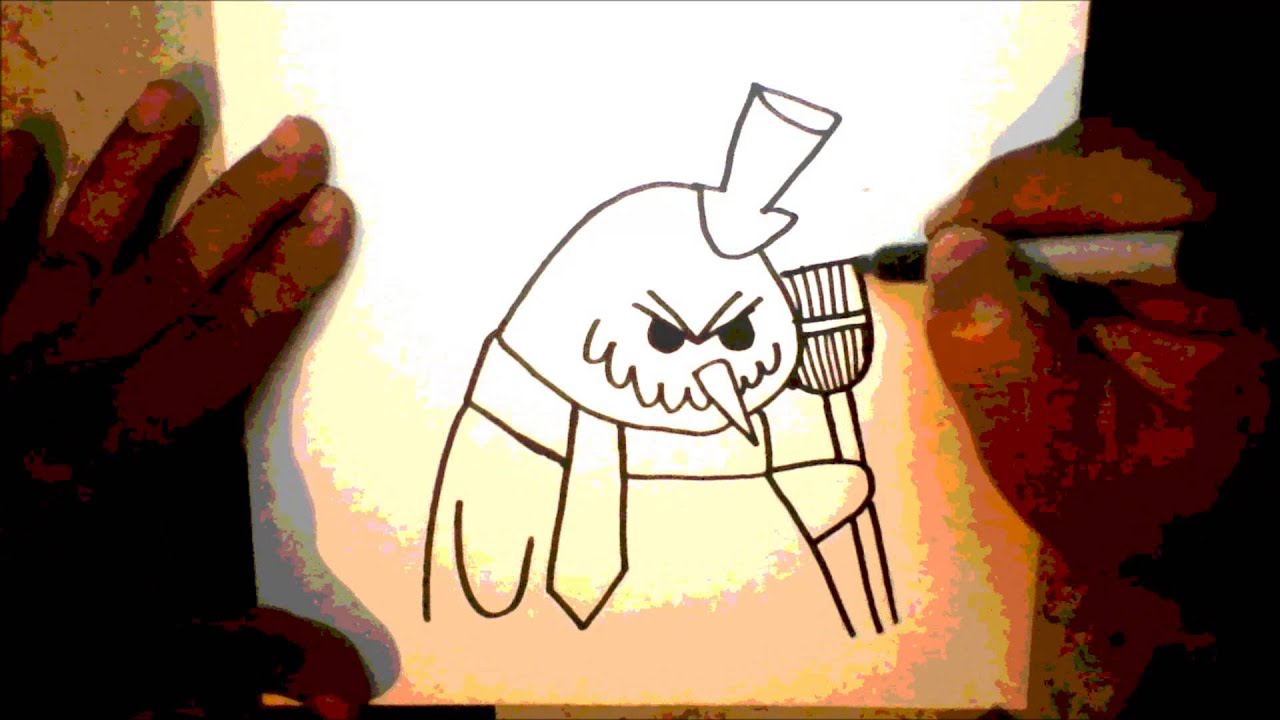 1280x720 Drawing A Evil Snowman - Evil Snowman Drawing