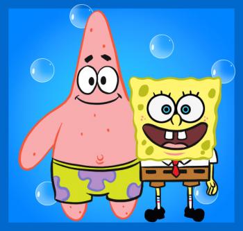 350x333 Spongebob Free Coloring Pages, Drawing Lesson, Recipes And Videos - Evil Spongebob Drawing