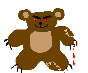 evil teddy