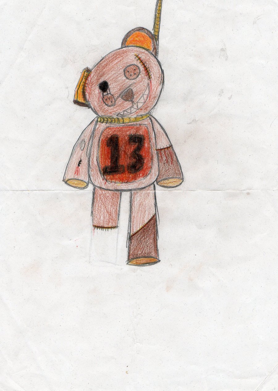 900x1264 Evil Bear Drawings Pictures And Ideas On Meta Networks - Evil Teddy Bear Drawing