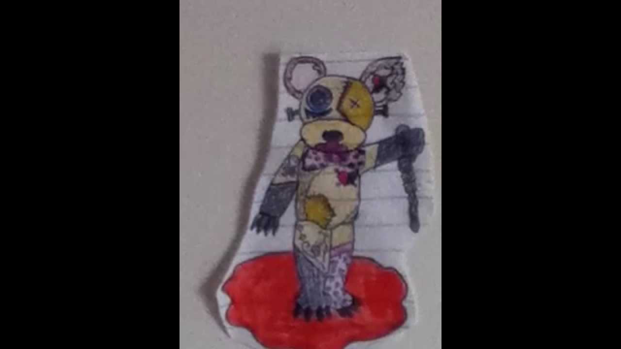 1280x720 Punk Evil Teddy Bear Drawing - Evil Teddy Bear Drawing