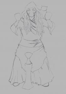 211x302 How To Draw An Evil Witch, Step - Evil Witch Drawing