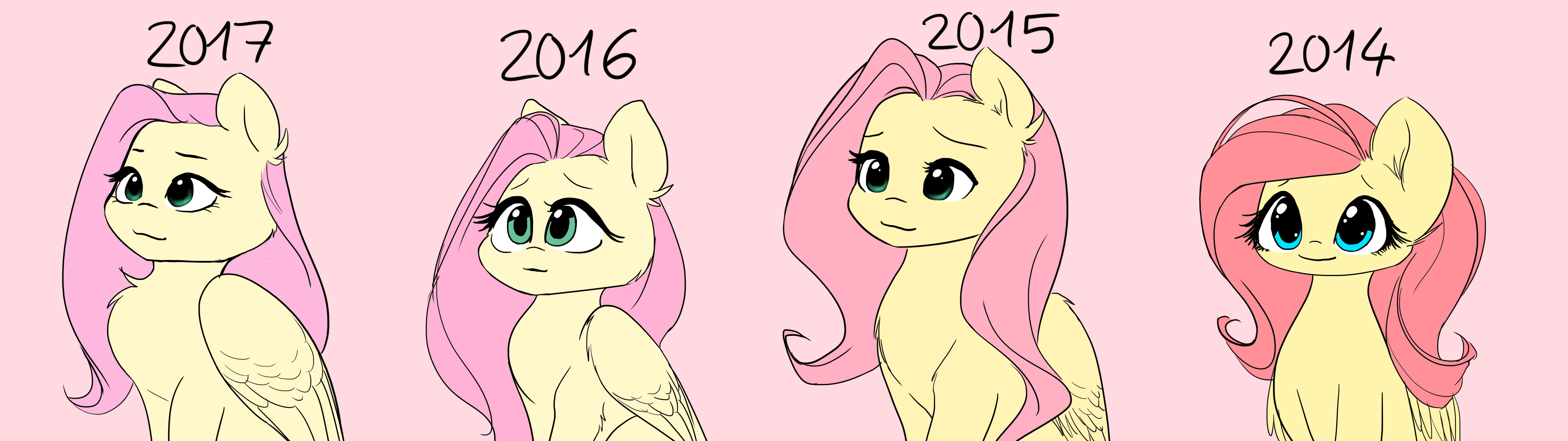 7105x2000 drawing style evolution - Evolution Drawing