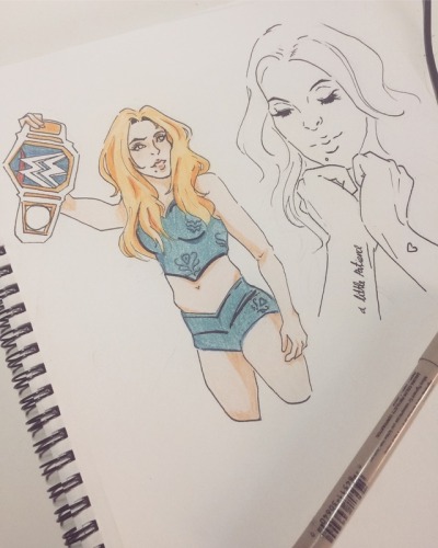 400x500 wwe evolution drawing tumblr - Evolution Drawing