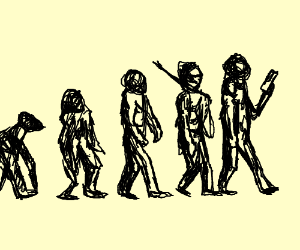 300x250 evolution of man drawing - Evolution Of Man Drawing