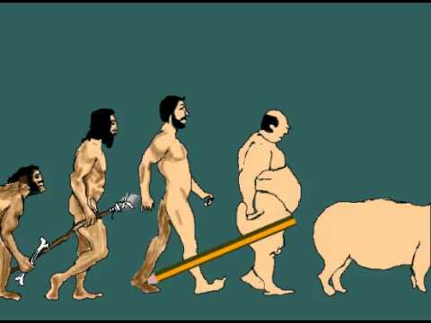 480x360 drawing for theory of human evolution - Evolution Of Man Drawing