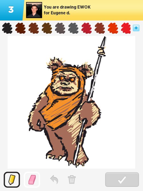 500x667 Ewok Drawings - Ewok Drawing