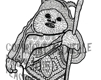 340x270 Ewok Drawing Etsy - Ewok Drawing
