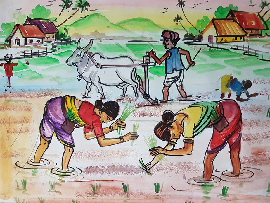 924x693 godkar's art academy - Exam Drawing