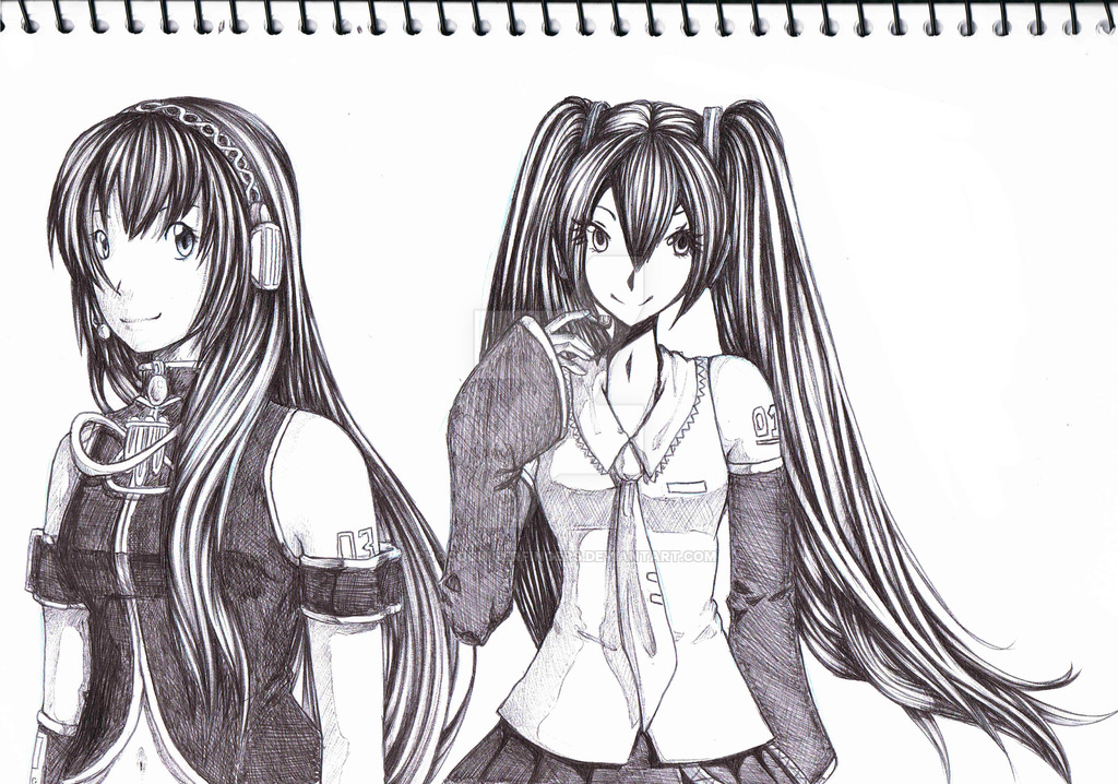 1024x718 pen drawing example - Example Drawing