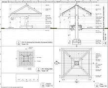 220x180 Technical Drawing - Example Drawing