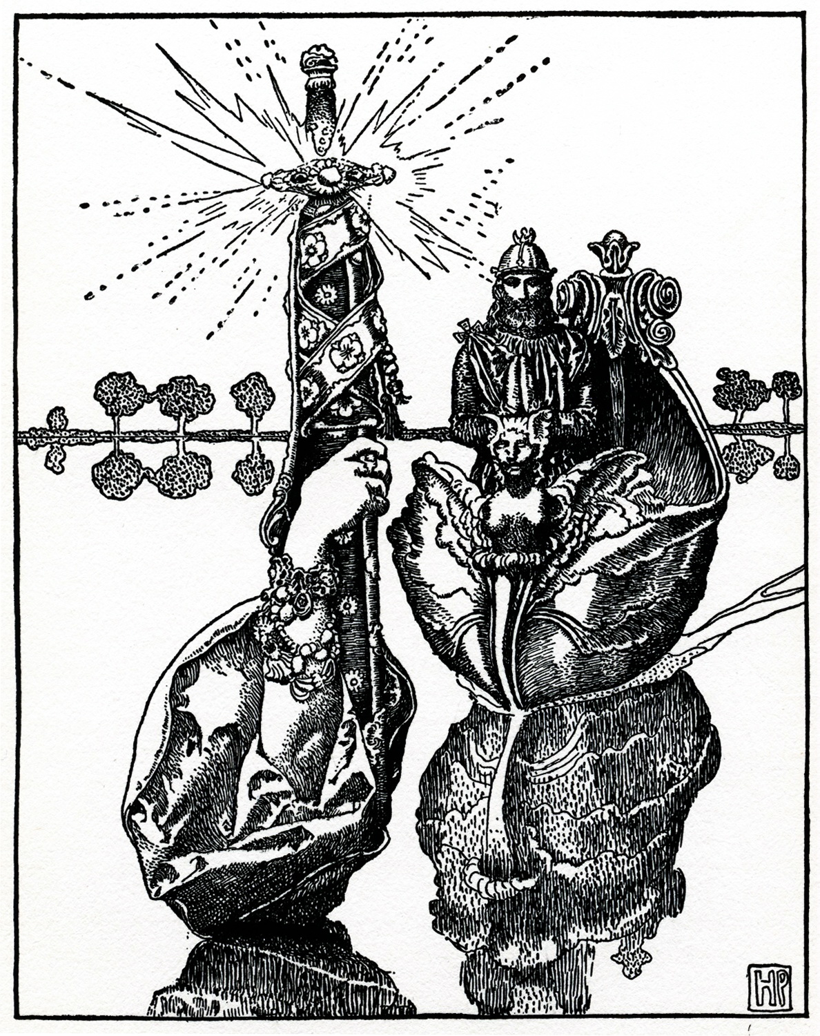 1188x1500 Excalibur - Excalibur Drawing